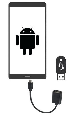 Connect Phone to USB with OTG