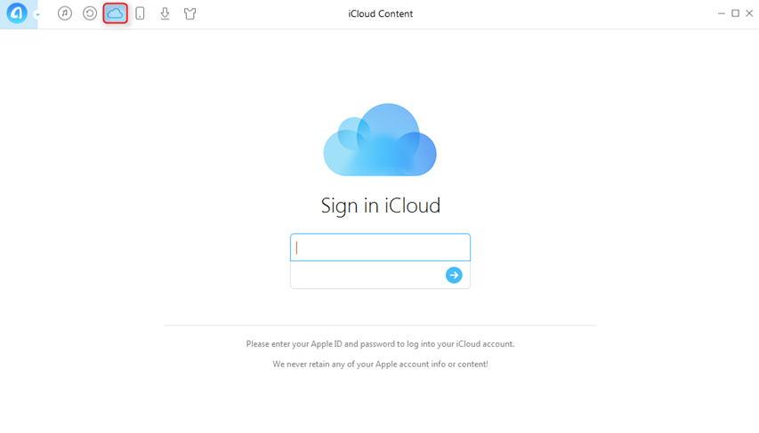 How to Transfer iCloud Calendar to Another iCloud Account - Step 1
