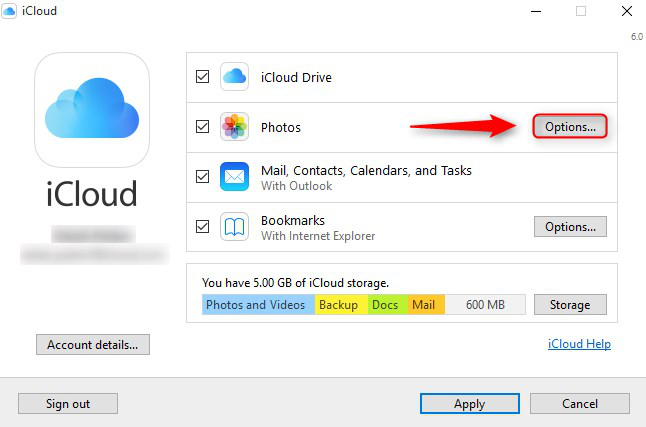 how to download icloud photos to pc