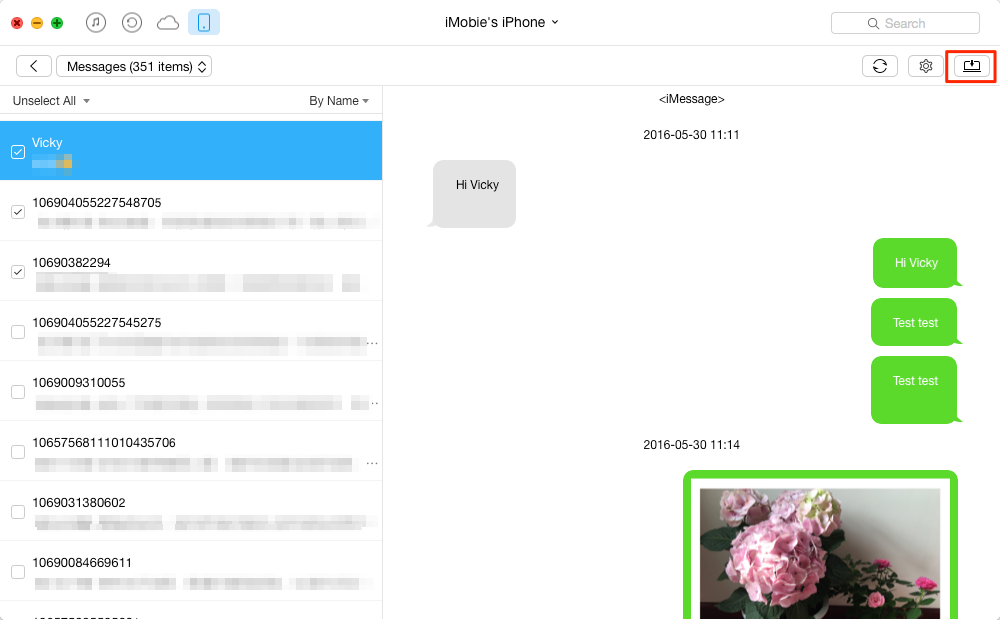 transfer email account from iphone to mac