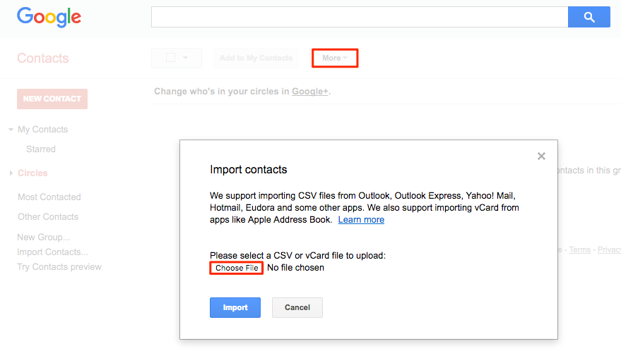 Transfer iPhone Contacts to Gmail Account