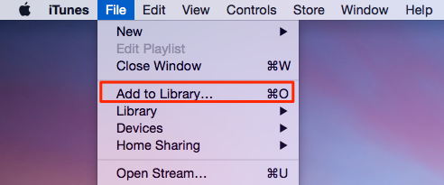 Add Music from Computer to iTunes Library