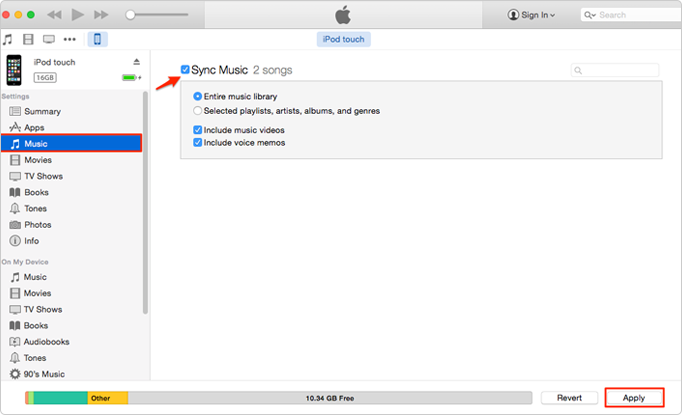 How to Transfer Music from Computer to iPod (touch) in 2 Ways