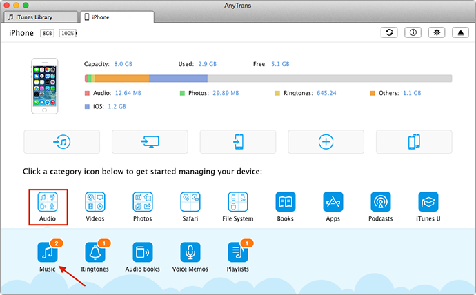 How to Transfer Music from Flash Drive or USB to iTunes – Step 1