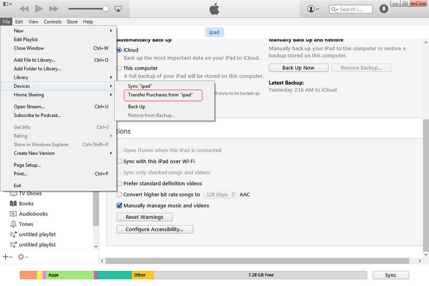 how-to-transfer-music-from-ipad-to-ipod-with-without-itunes