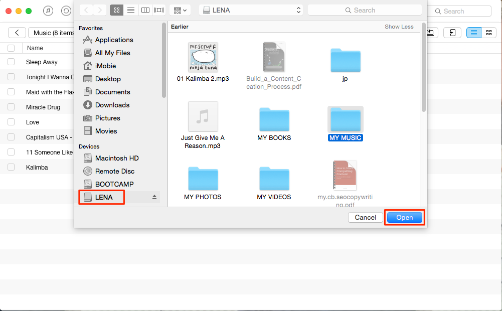 how to transfer photos from apple computer to flash drive