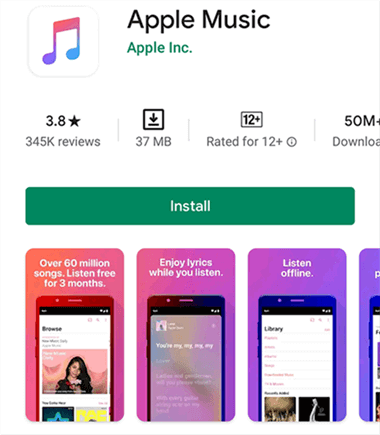 Get Apple Music on Android