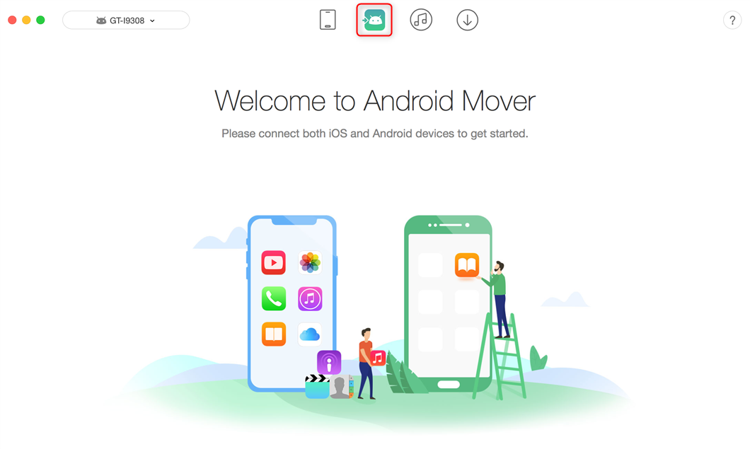 How to Transfer Music from iPhone to Samsung Galaxy S5/S6 – Step 1