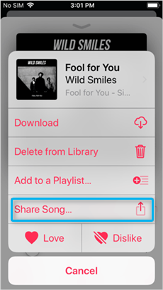 Download Music from iPod to Mac via AirDrop