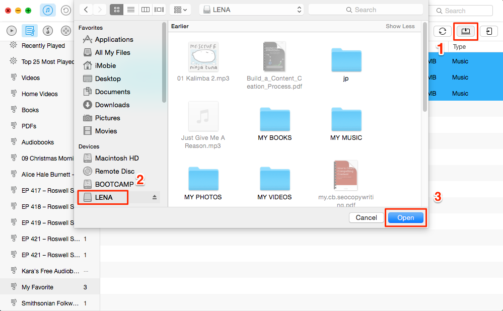 how to transfer photos from apple computer to flash drive