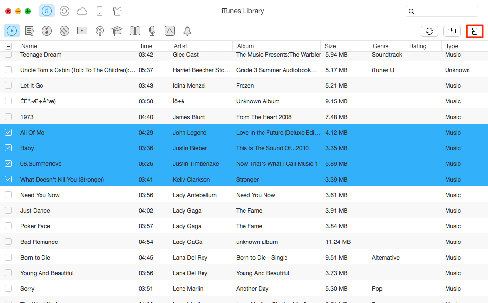 how to transfer itunes music from mac to pc