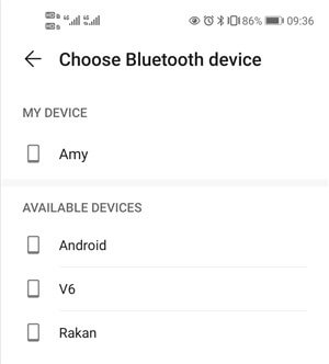 Transfer Photos from Android to Android with Bluetooth