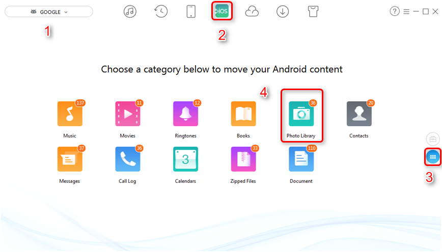 how to send photos via bluetooth from ipad to android