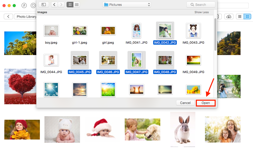How to Transfer Pictures from HP Laptop to iPhone with AnyTrans - Step 3