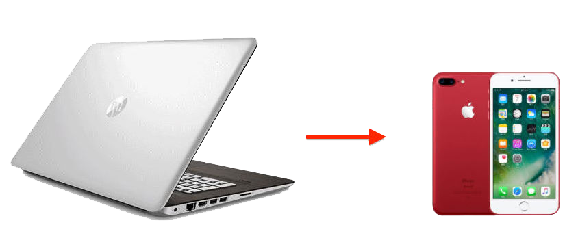 Transfer Photos from HP Laptop to iPhone