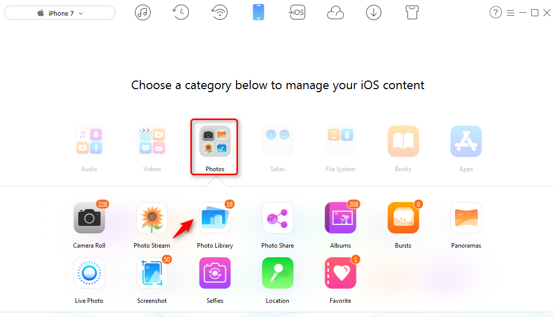 iphone how to download photos to pc