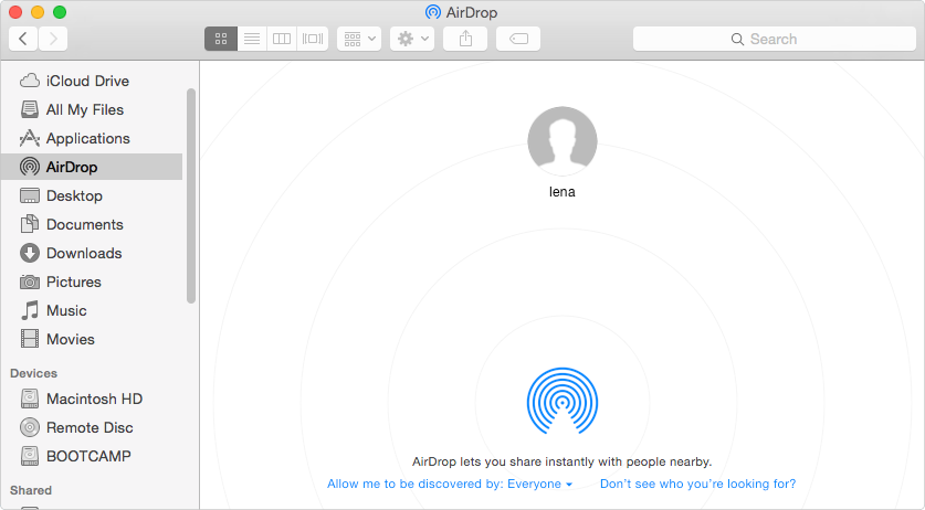 Transfer Photos from iPhone 7 to Mac with AirDrop
