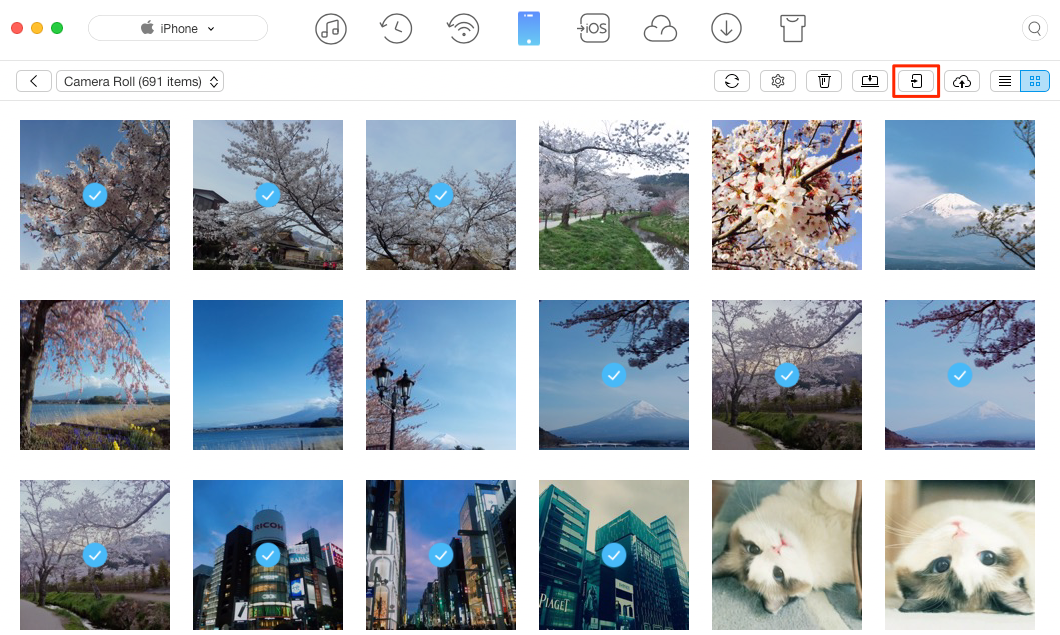 How to Transfer Photos from iPhone to iPad Directly – Step 3
