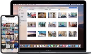 transfer photos iphone to macbook pro