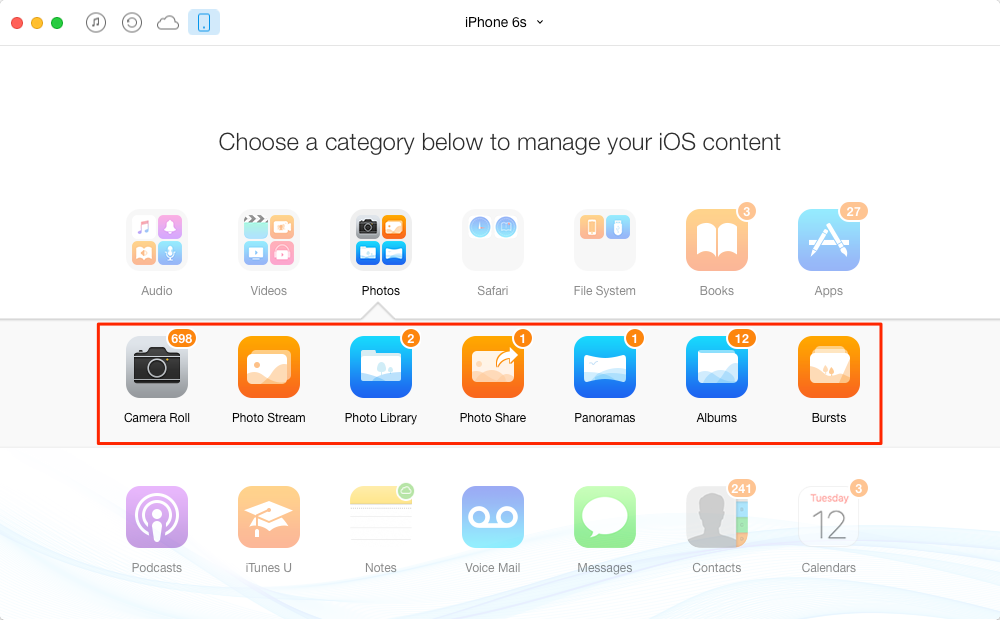 how to download pictures from iphone to mac pro