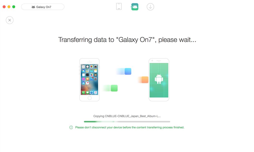 How to Transfer Photos from iPhone to Samsung with Ease