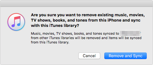 Transfer Photos from Mac to iPhone with iTunes - Erase Data