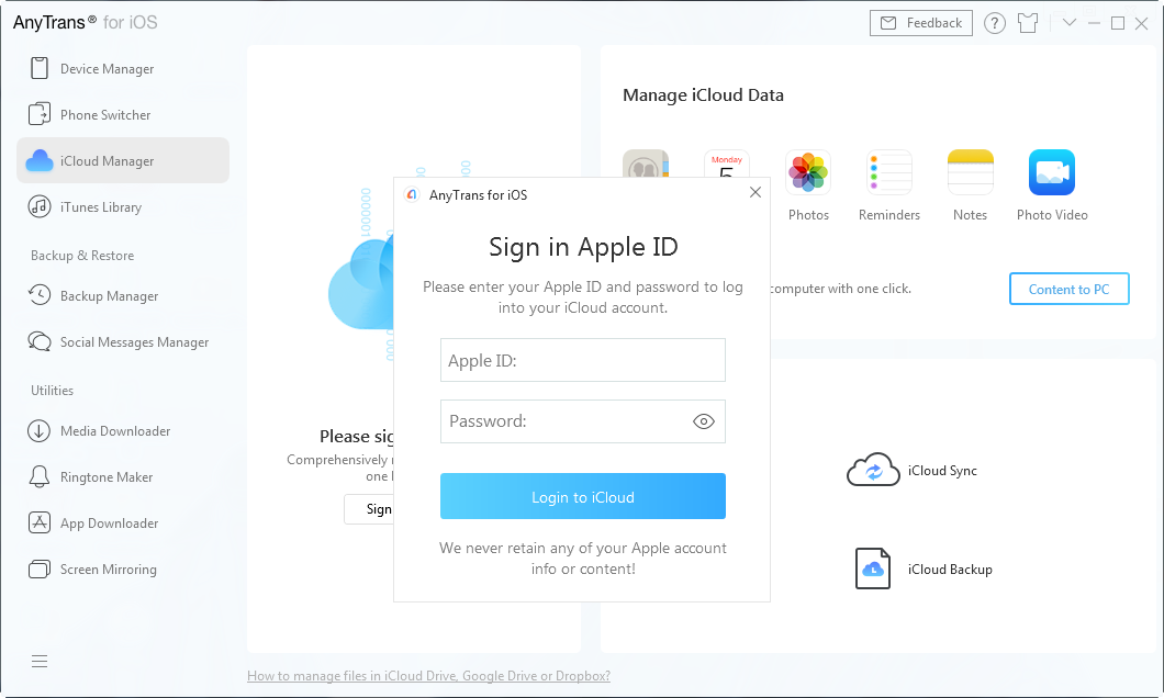 transfer photos from icloud to amazon photos