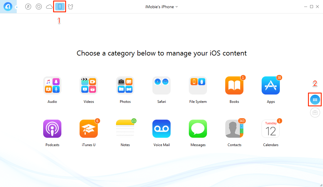 Move Photos from PC to iPhone 6/6s with AnyTrans