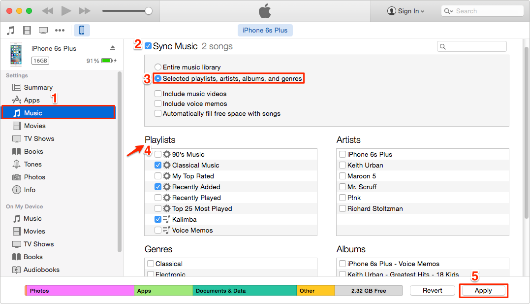 How to Transfer Playlist from iTunes to iPhone? 2 Quick Ways