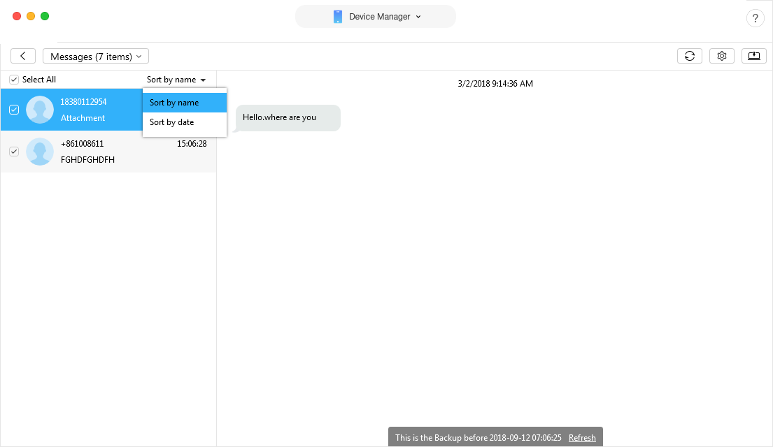 How to Transfer Text Messages from iPhone to macOS Mojave