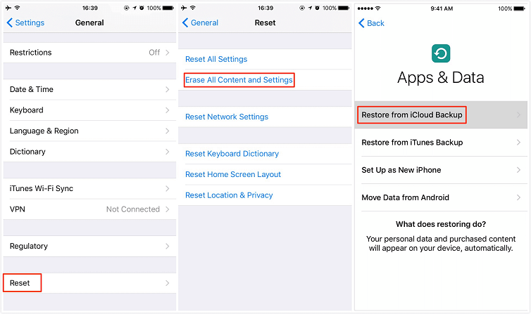 How to Transfer Messages from iPhone to iPhone with iCloud Backup