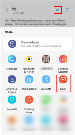 Transfer Text Messages from Android to Computer via Email