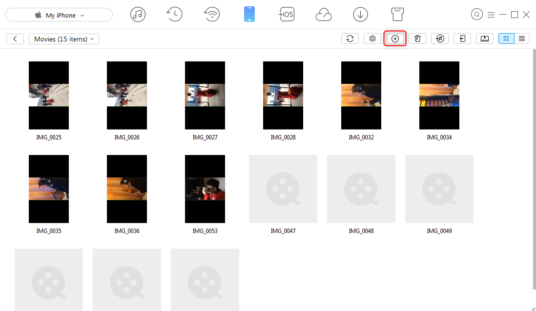 How to Transfer Videos from Computer to iPhone - Step 3