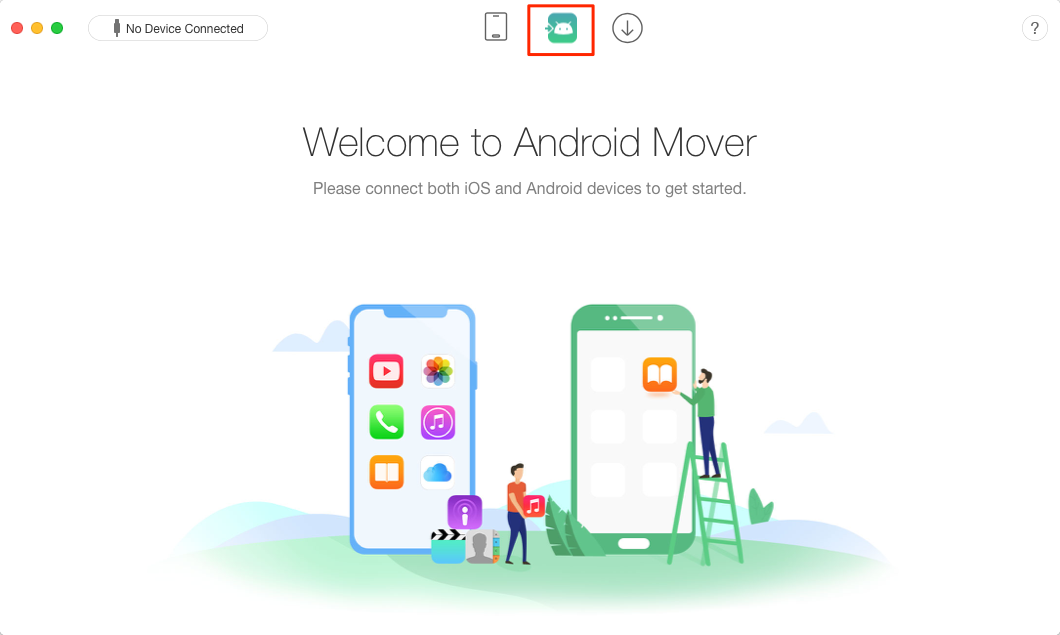 How to Transfer Videos from iPhone to Android – Step 1