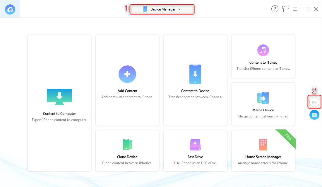 Move Videos from Laptop to iPhone – Step 1