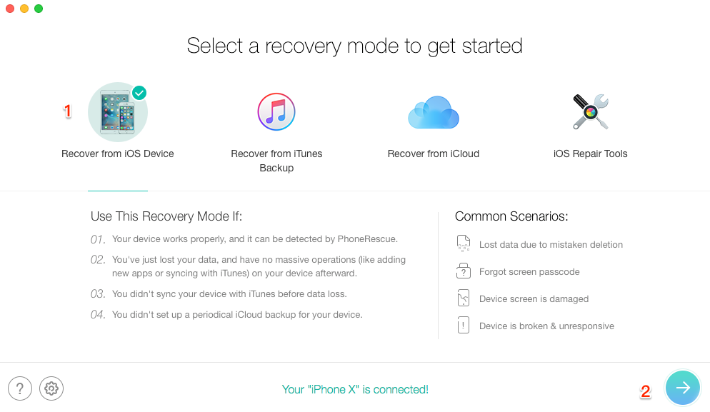 How to Transfer WhatsApp Photos from iPhone to Computer – Step 1