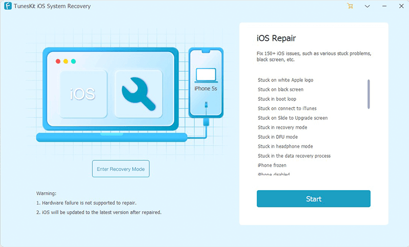 Tuneskit iPhone Repair 