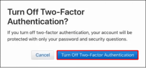 Turn Off Two Factor Authentication