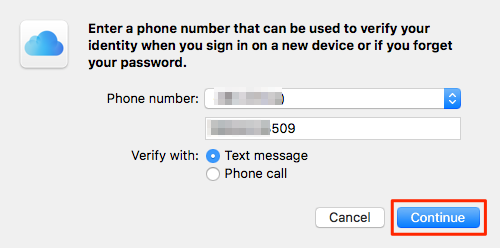How to Turn on Two-Factor Authentication Mac – Step 4