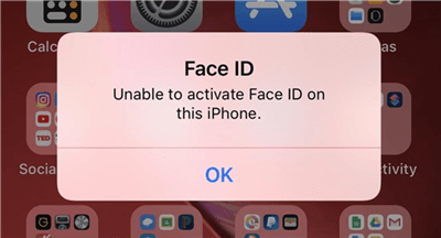 Unable to Activate Face ID on this iPhone Error