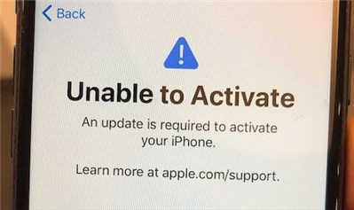 Unable to Activate iPhone Issue