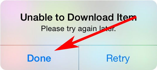 How to Fix Unable to Download Item on iPhone/iPad - Step 2