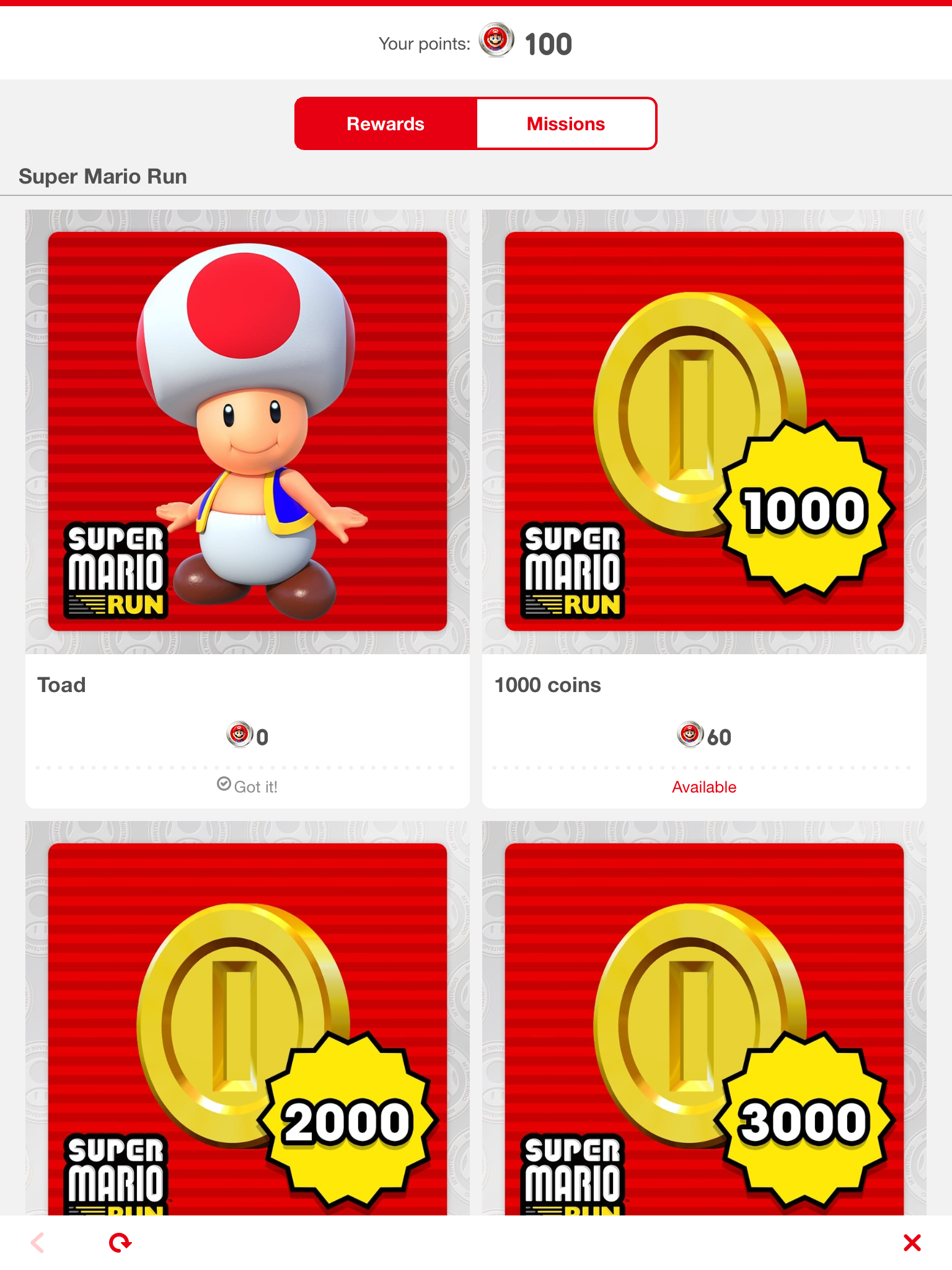 How to Redeem Toad in Super Mario Run