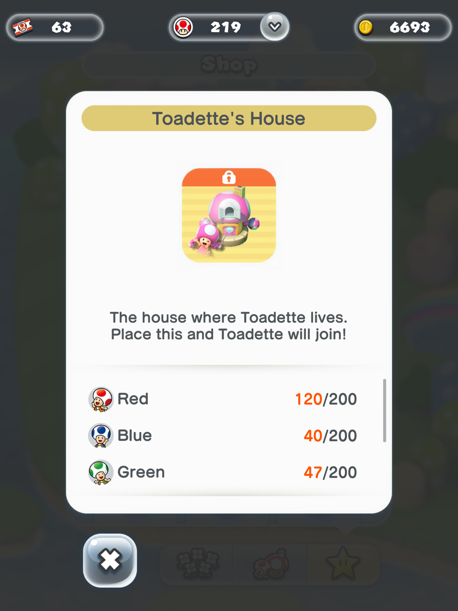 Requirements to Unlock Toadette
