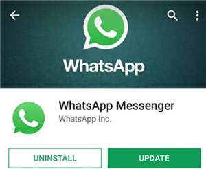 Uninstall WhatsApp on iPhone
