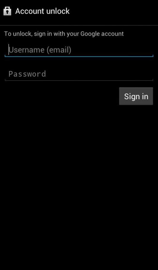 How to Unlock Android Phone Password without Factory Reset on Android 4.4 or Lower - Step 3