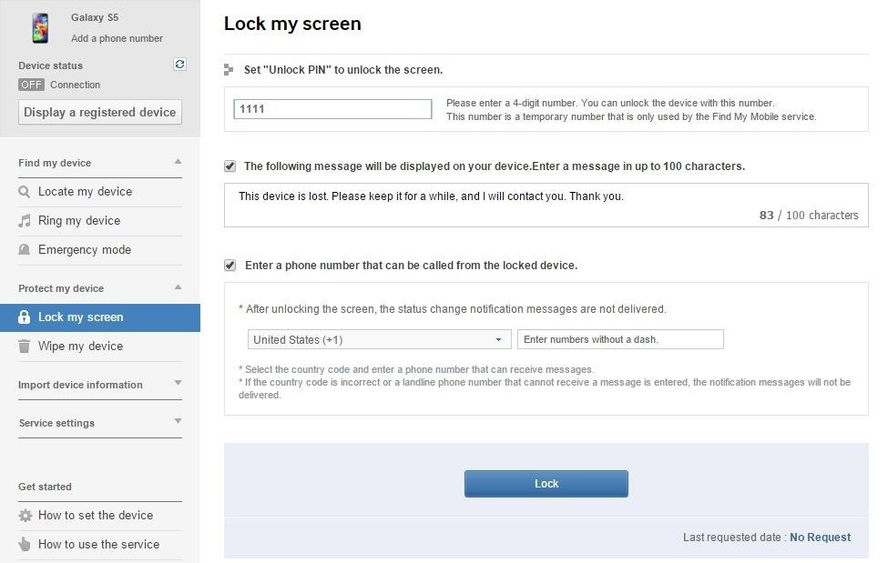 Unlock a samsung phone without password