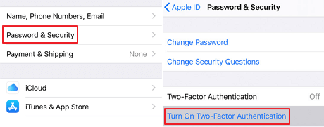 Enable Two-Factor Authentication on Your iPhone