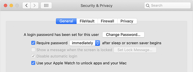 Enable Auto-Unlock Feature on Mac