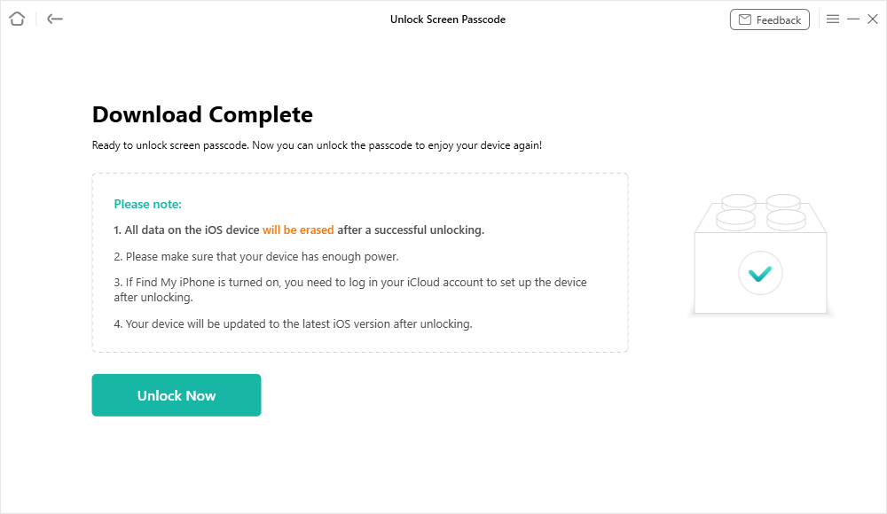 ionic activation bypass passcode